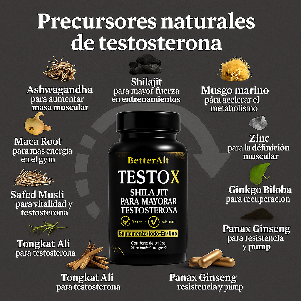 TestoX® Precursor De Testosterona 10-1